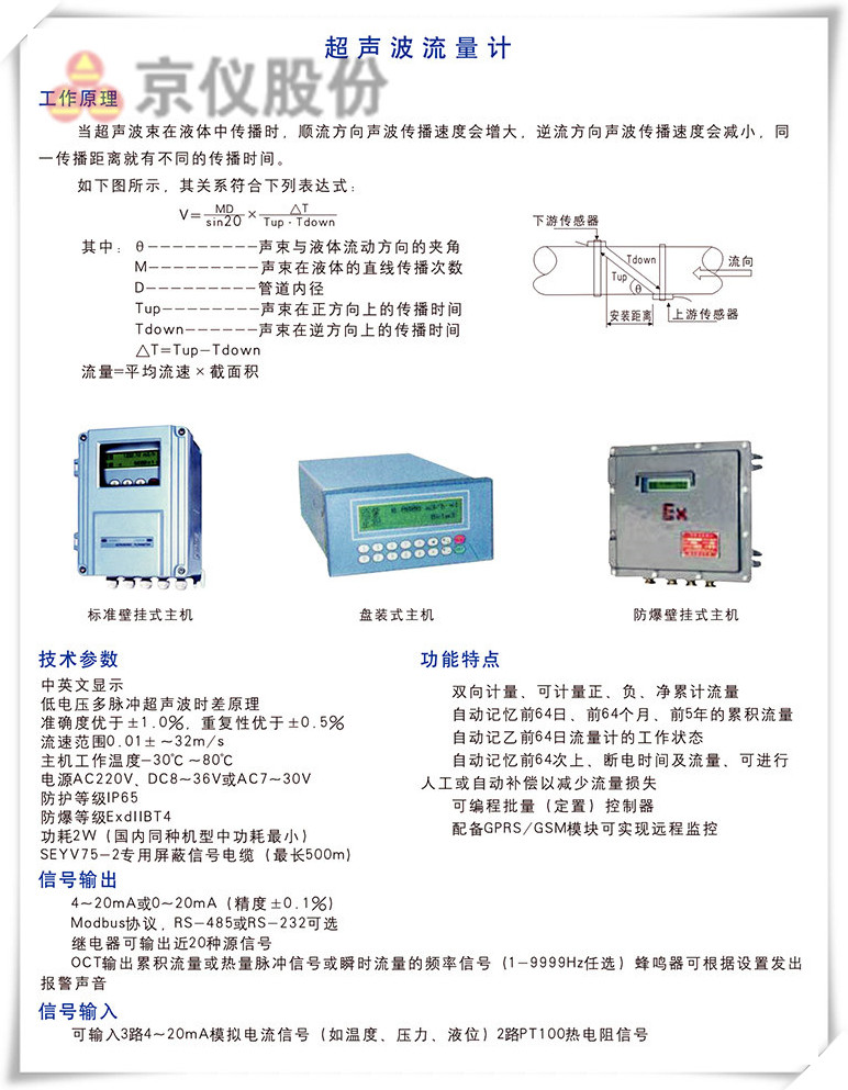 超聲波流量計